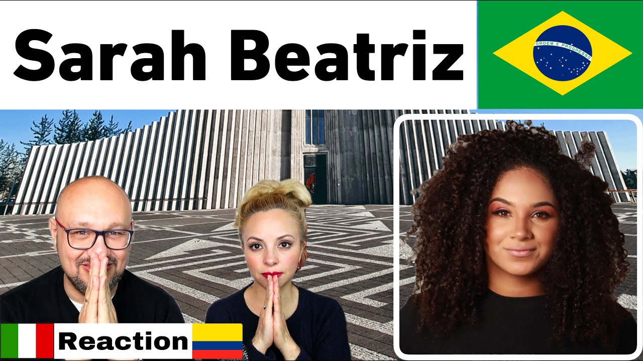 Sarah Beatriz - O maior vilão sou eu (Reaction 🇮🇹Italian and 🇨🇴Colombian React❤️)