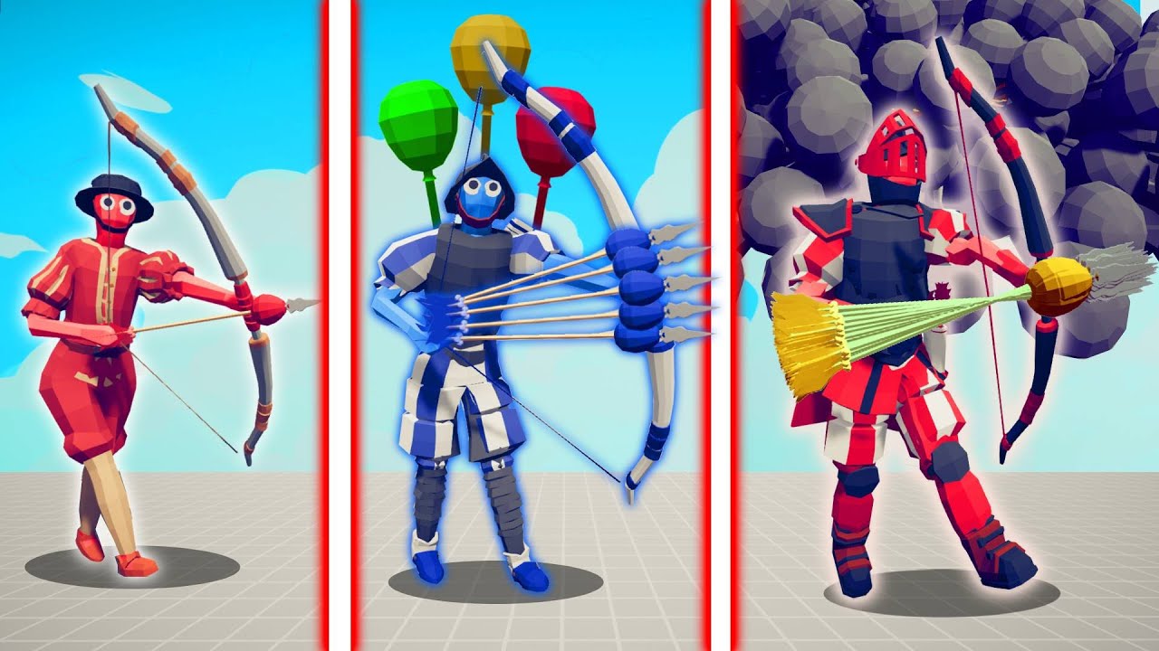 EVOLUTION OF SUPER BALLOON ARCHER | TABS - Totally Accurate Battle Simulator