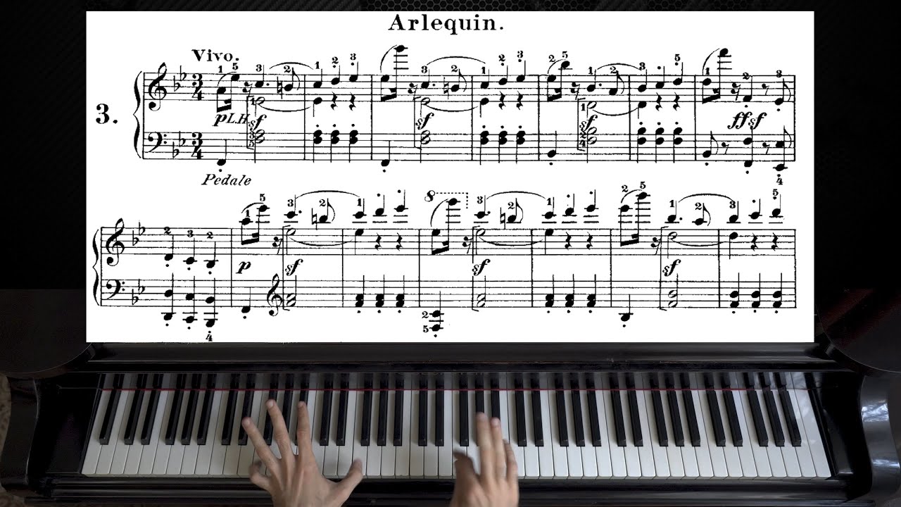 Schumann - Carnaval Op.9, No. 3 