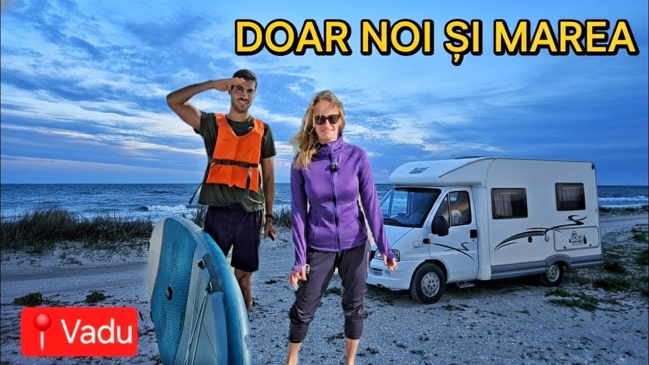 Cu autorulota pe o plaja SALBATICA | OFF-GRID LA VADU