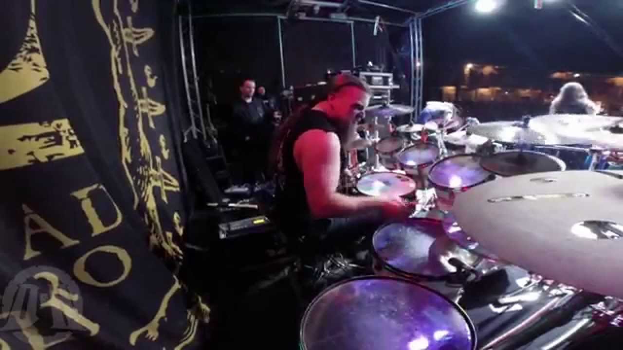 HATE@Alchemy Of Blood-Pavulon-Live in Dark Fest 2015 (Drum Cam)