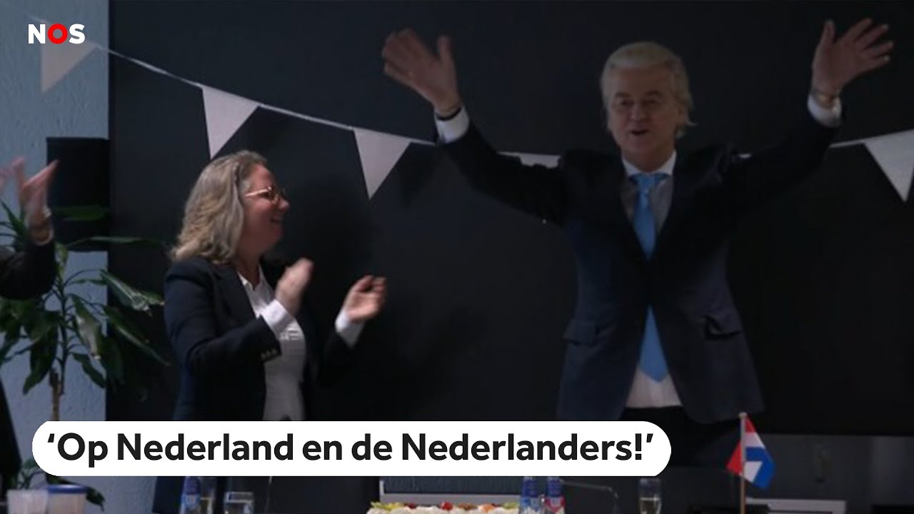 Feest bij eerste PVV-fractievergadering: 'Tafel zit meer dan vol'