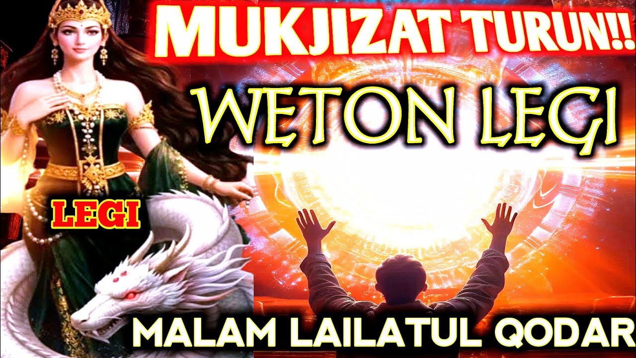 WETON LEGI,KEAJAIBAN TERJADI JANGAN SIA-SIAKAN LAGI