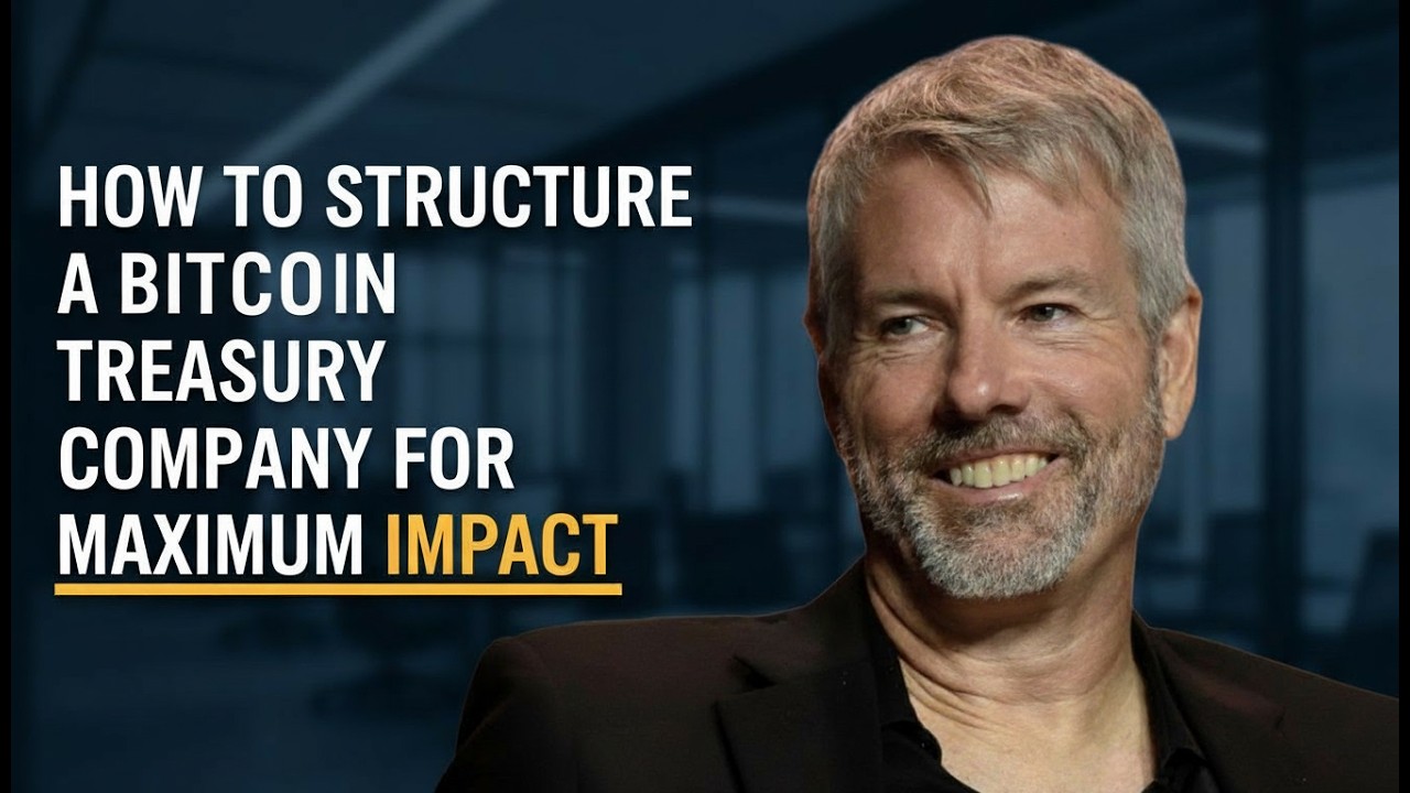 How to Structure a Bitcoin Treasury Company for Maximum Impact