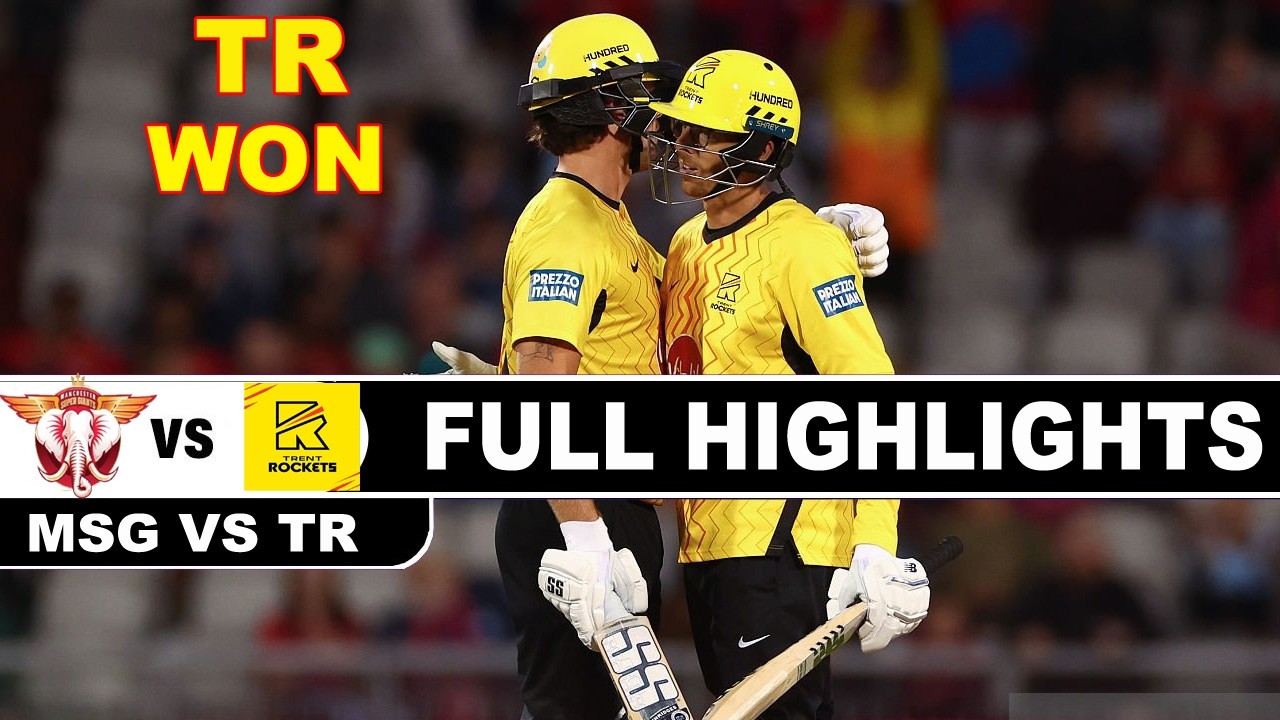 Manchester Super Giants vs Trent Rockets | Match 14 Highlights | The Hundred 2026