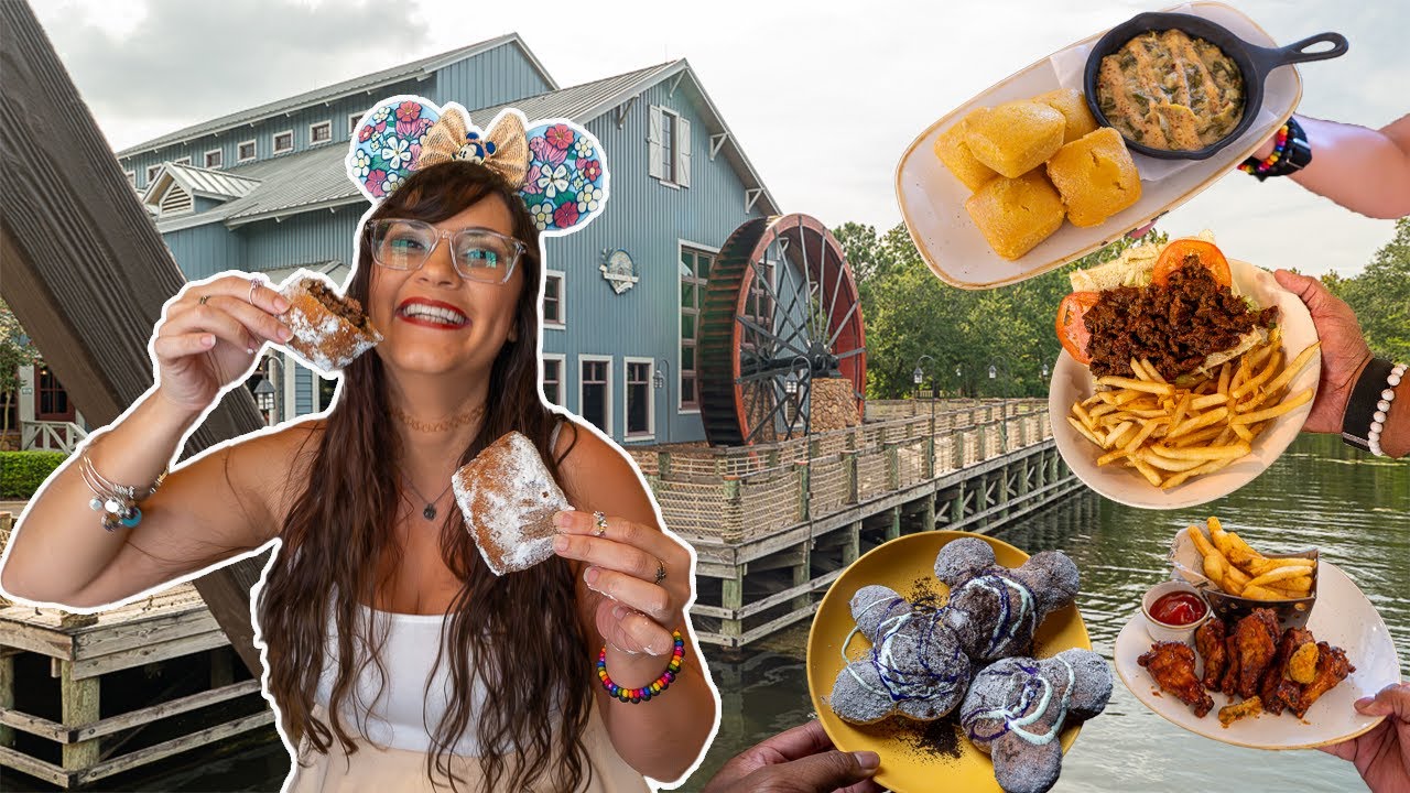 Disney's Port Orleans foodie guide ⚜️ Disney World Riverside & French Quarter food review