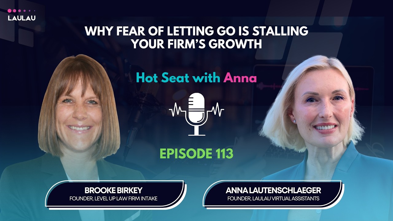 Podcast with Brooke Birkey, Level Up Law Firm Client Journey
