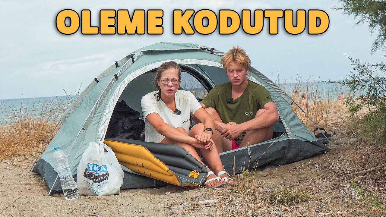 Proovime Ellu Jääda Kodututena Kreeka Rannas