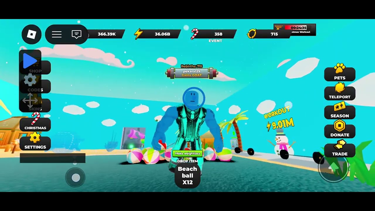 First video in strongman simulator