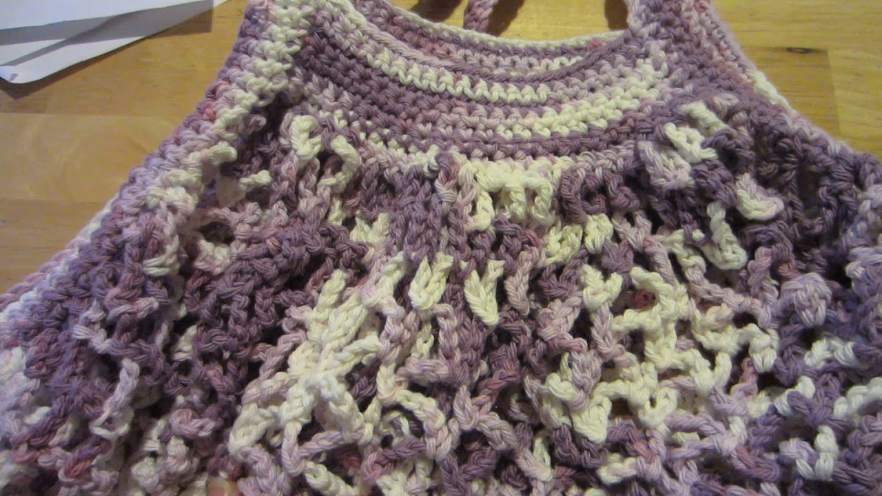 Crochet French Market Bag