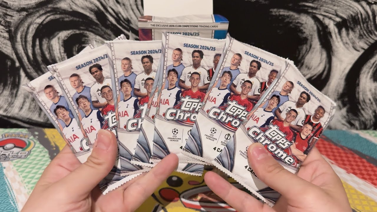 OPENING 2x 2024/25 TOPPS CHROME VALUE BOXES – ARE THEY WORTH IT?
