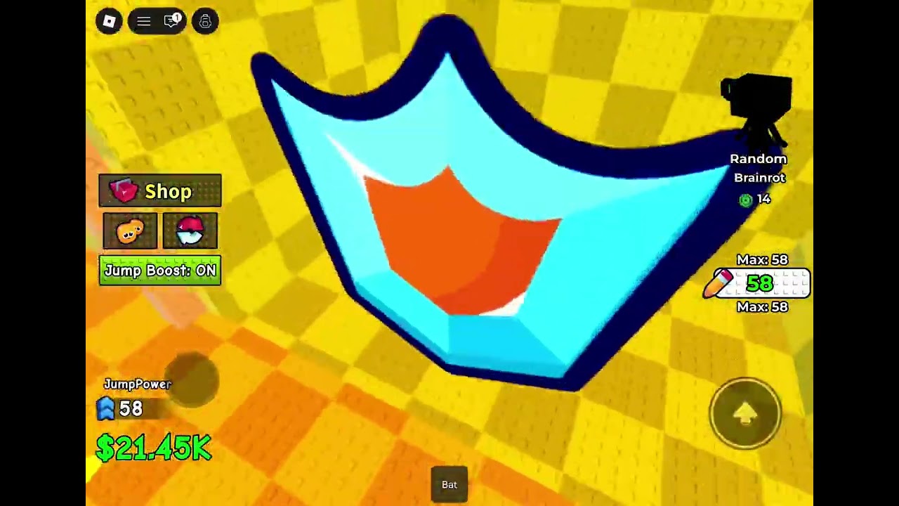 Playing jump for brainrots