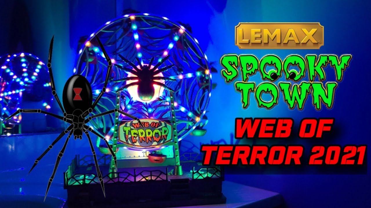 Web Of Terror Lemax Spooky Town 2021 Michaels