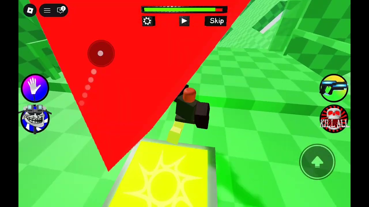 Obby but you get chased