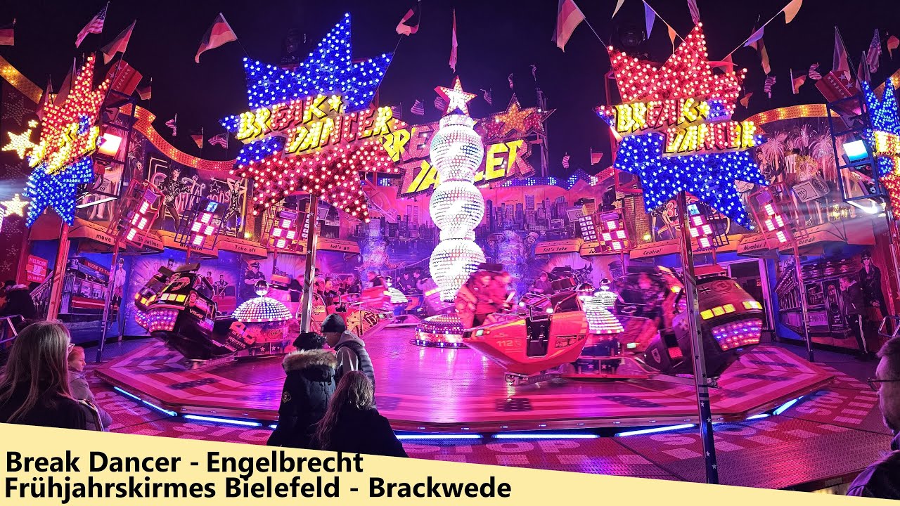 Break Dancer - Engelbrecht (Offride Video) Frühjahrskirmes Bielefeld- Brackwede 2024
