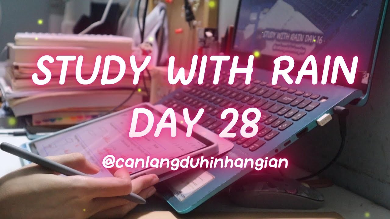 DAY 28 || 1000 DAYS CHALLENGE | Ôn ThS.DLS, IELTS, HSK, JOB | RAIN SOUND | LOFI MUSIC | STUDY SERIES