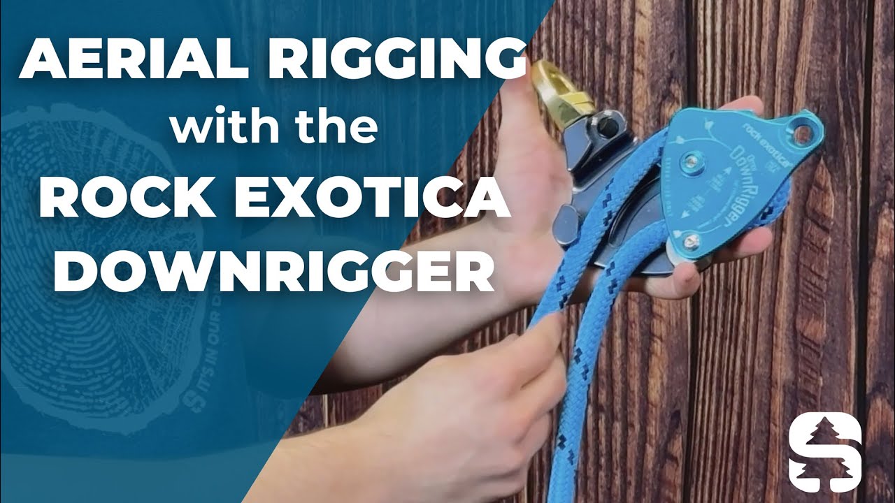 How to Use Aerial Friction to Rig Trees Down with the Rock Exotica Downrigger