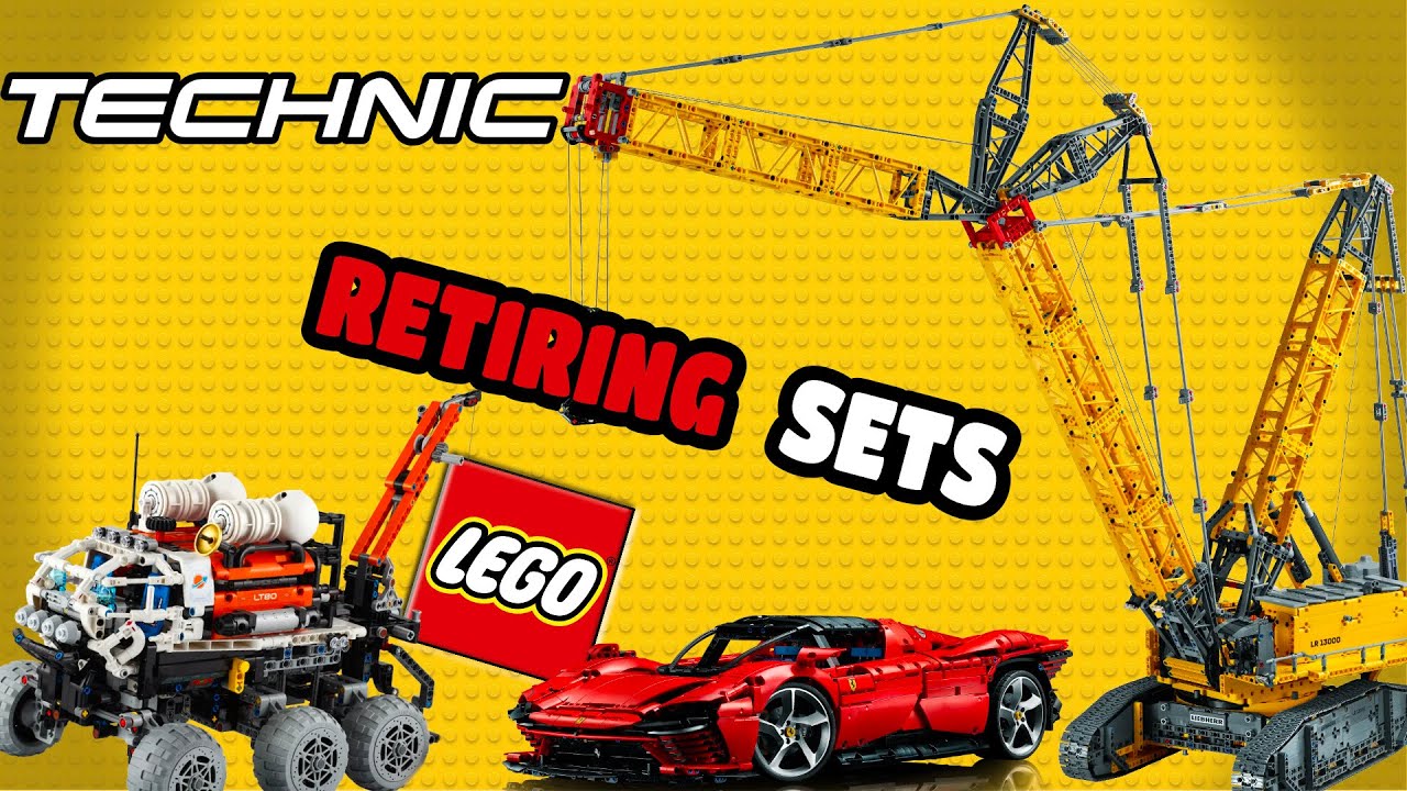 All LEGO Technic Sets Retiring in 2025