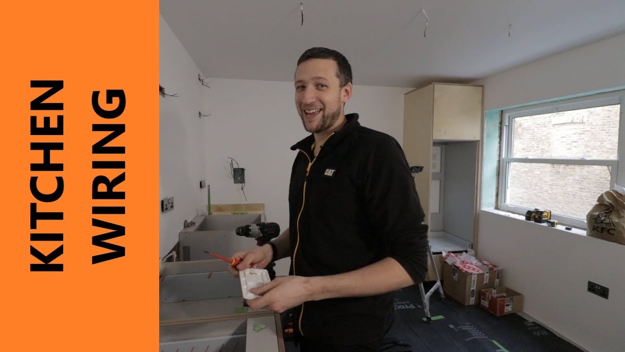 Kitchen wiring with a food baby