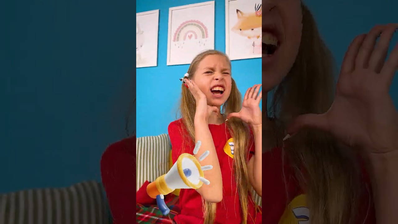 💅 Sara&rsquo;s Nails Are Too Long&hellip; #shorts #kids