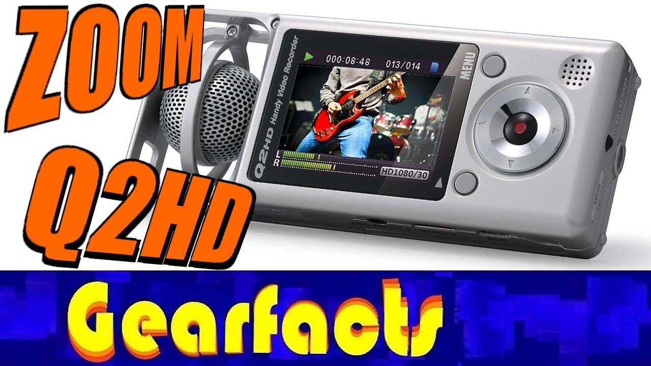 Zoom Q2HD hand held field recorder WITH 1080P video camera