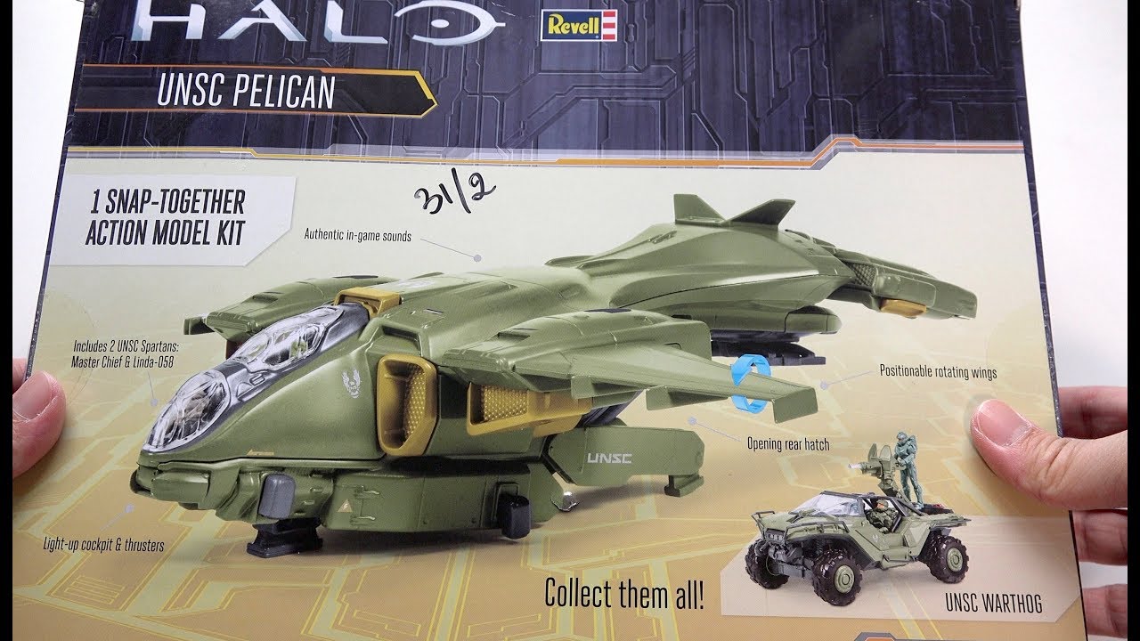 Revell Snaptite Build and Play Halo 5 Pelican Model kit