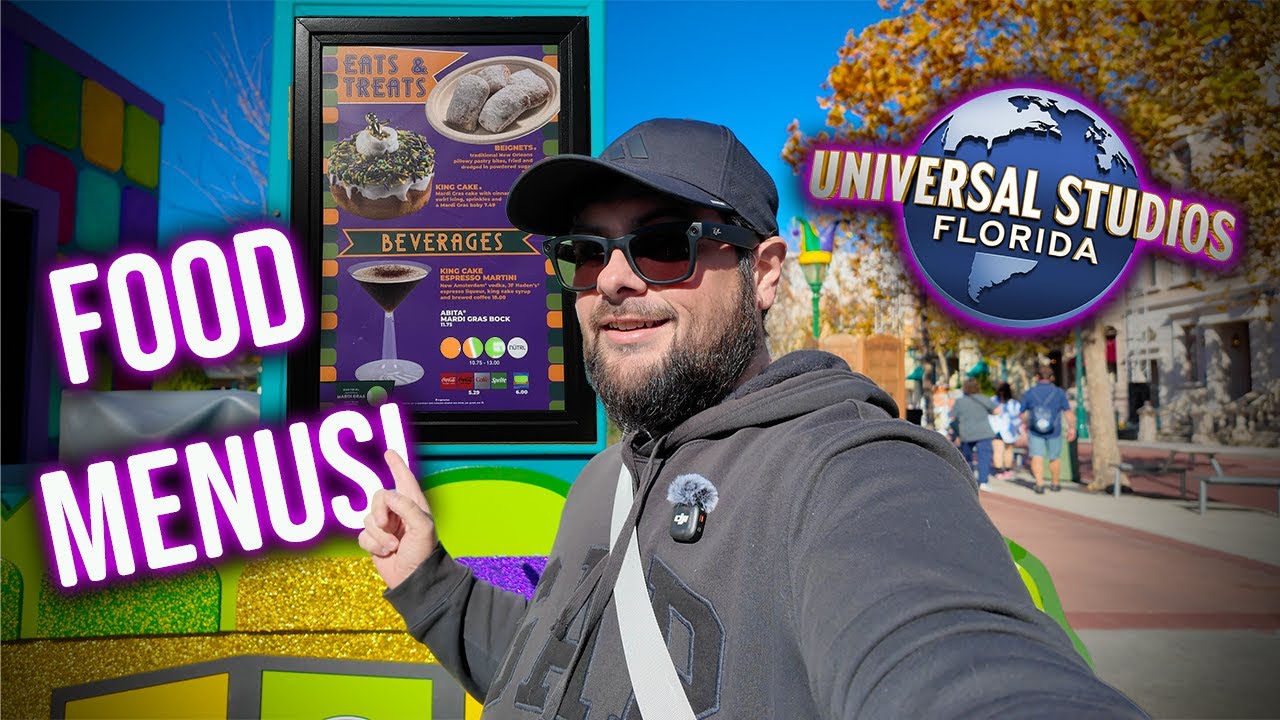 Mardi Gras Food Menus ARRIVE At Universal Orlando 2026! What's NEW At Universal Orlando!
