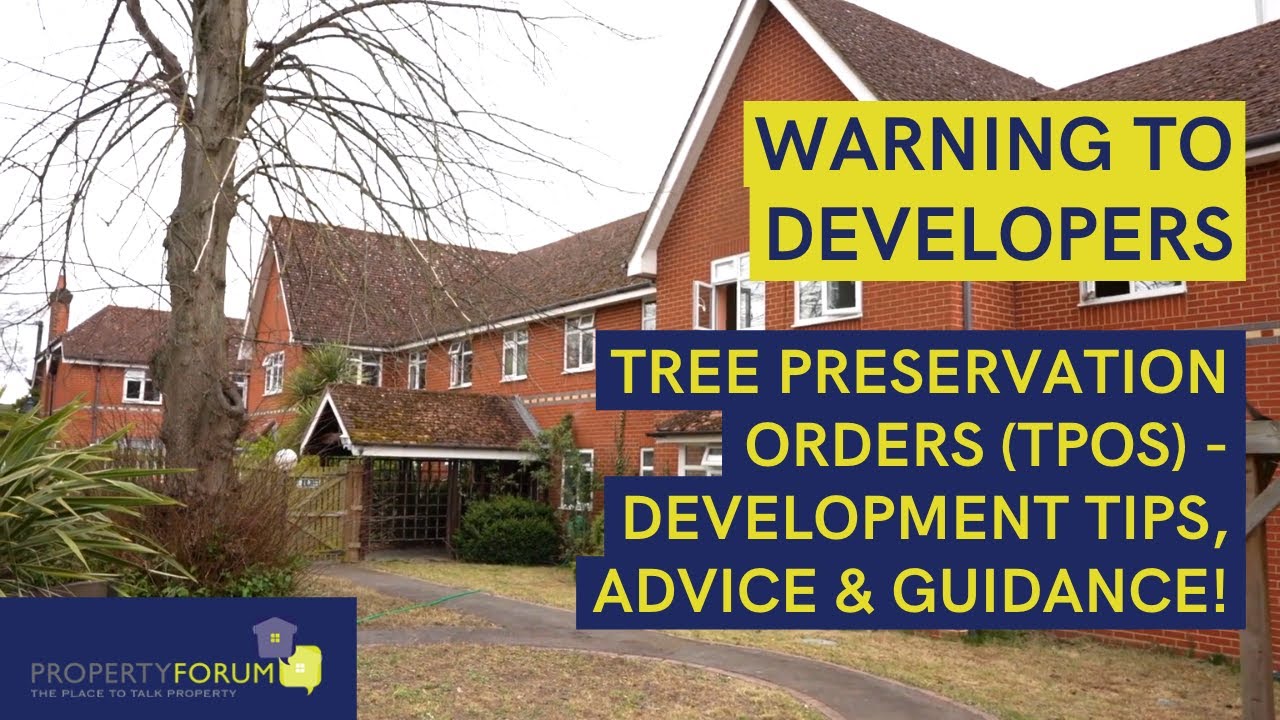 Warning to Developers ⚠️ Tree Preservation Orders (TPOs) - Development Tips, Advice & Guidance!