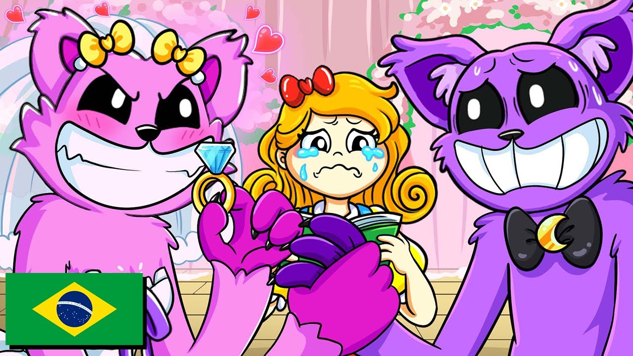CATNAP SE CASA?! Poppy Playtime Chapter 3 Animação