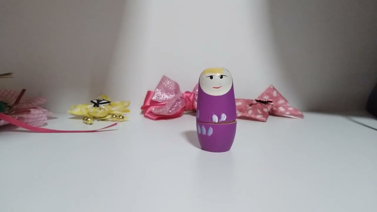 cada passo que a matriosca da ela cresce 🚶‍♀️