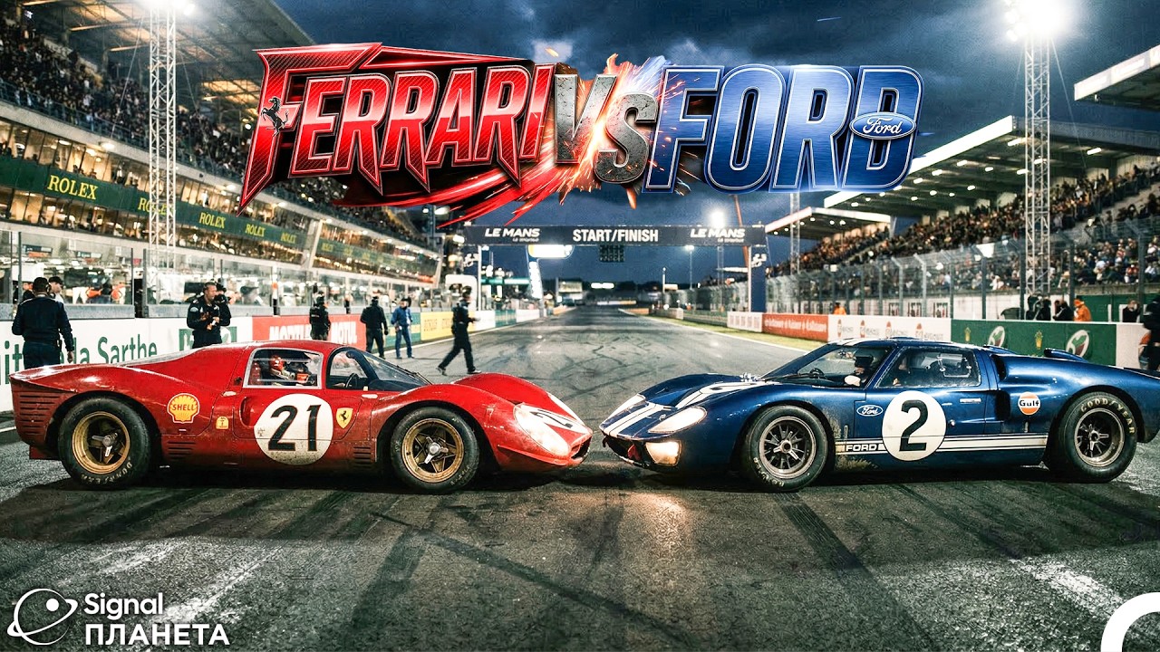 Легендарная Битва Ford и Ferrari | Русская озвучка