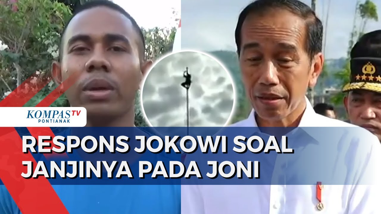 Jokowi Jawab soal Janji Joni Pemanjat Tiang Gagal Seleksi TNI: Semua Ada Aturannya