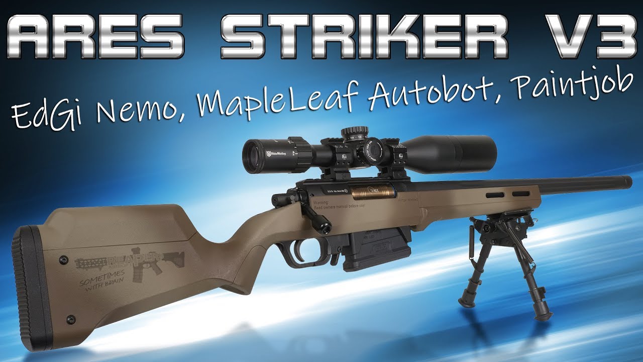 [Projekt] Ares Striker S1 Tuning V3 (EdGi Nemo, Maple Leaf Autobot) 6mm Airsoft/Softair 4K UHD