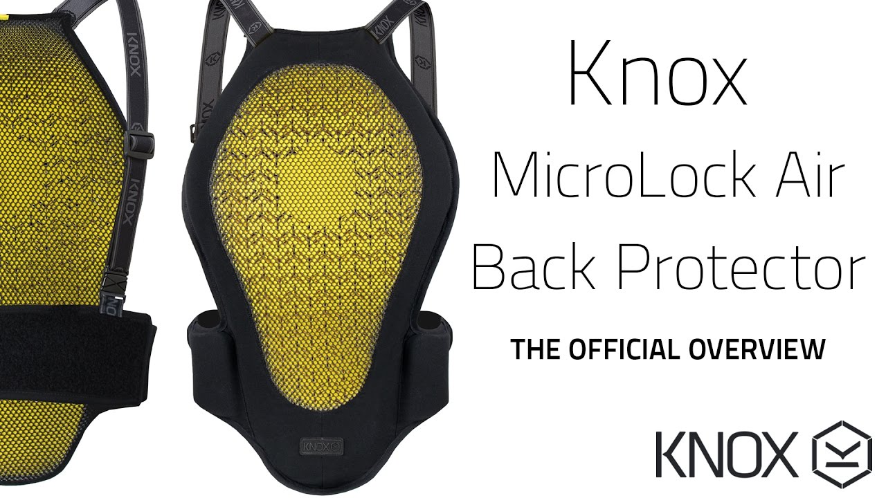 KNOX Micro-lock Air Back Protector - The Official KNOX overview