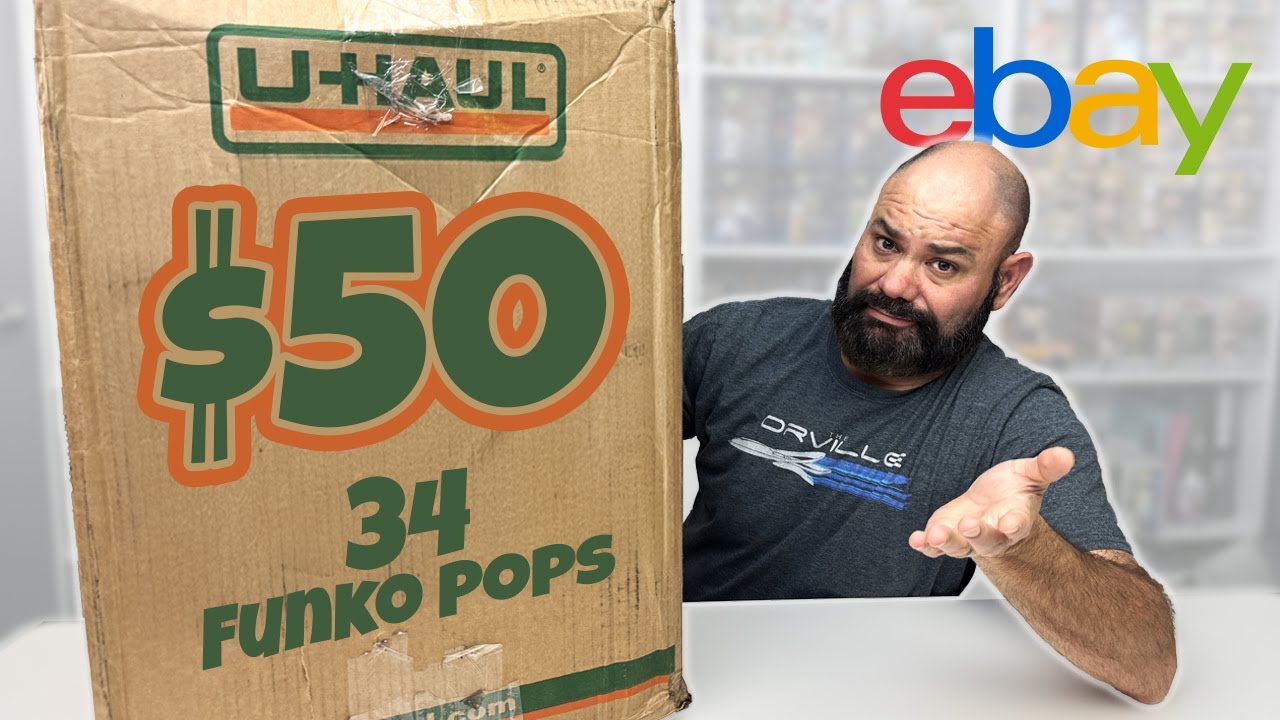 $50 eBay Funko Pop Mystery Box &ndash; 34 Pops?! Worth It or Waste?