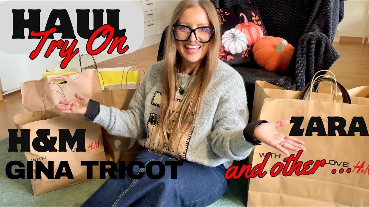 ✨ TRY-ON HAUL 👢🧥 | ZARA, H&M, Glitter, Dinsko, Gina Tricot | Winter Fashion | Bianca Ida Spanu ✨