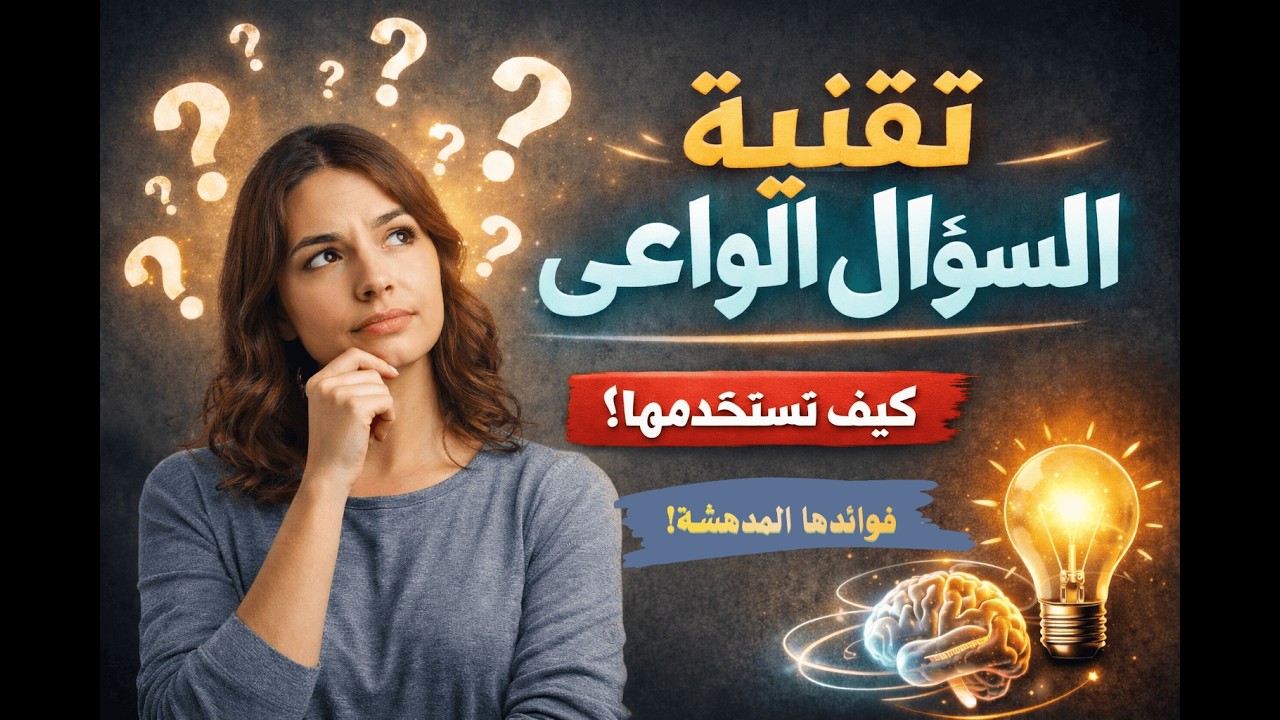 سرّ السؤال الواعي: لماذا تأتيك الإجابة عندما تتوقف عن التفكير؟