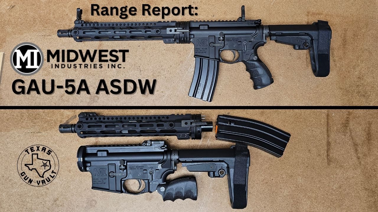 Отчет о стрельбе: Midwest Industries GAU-5A ASDW (новая винтовка для выживания ВВС США)