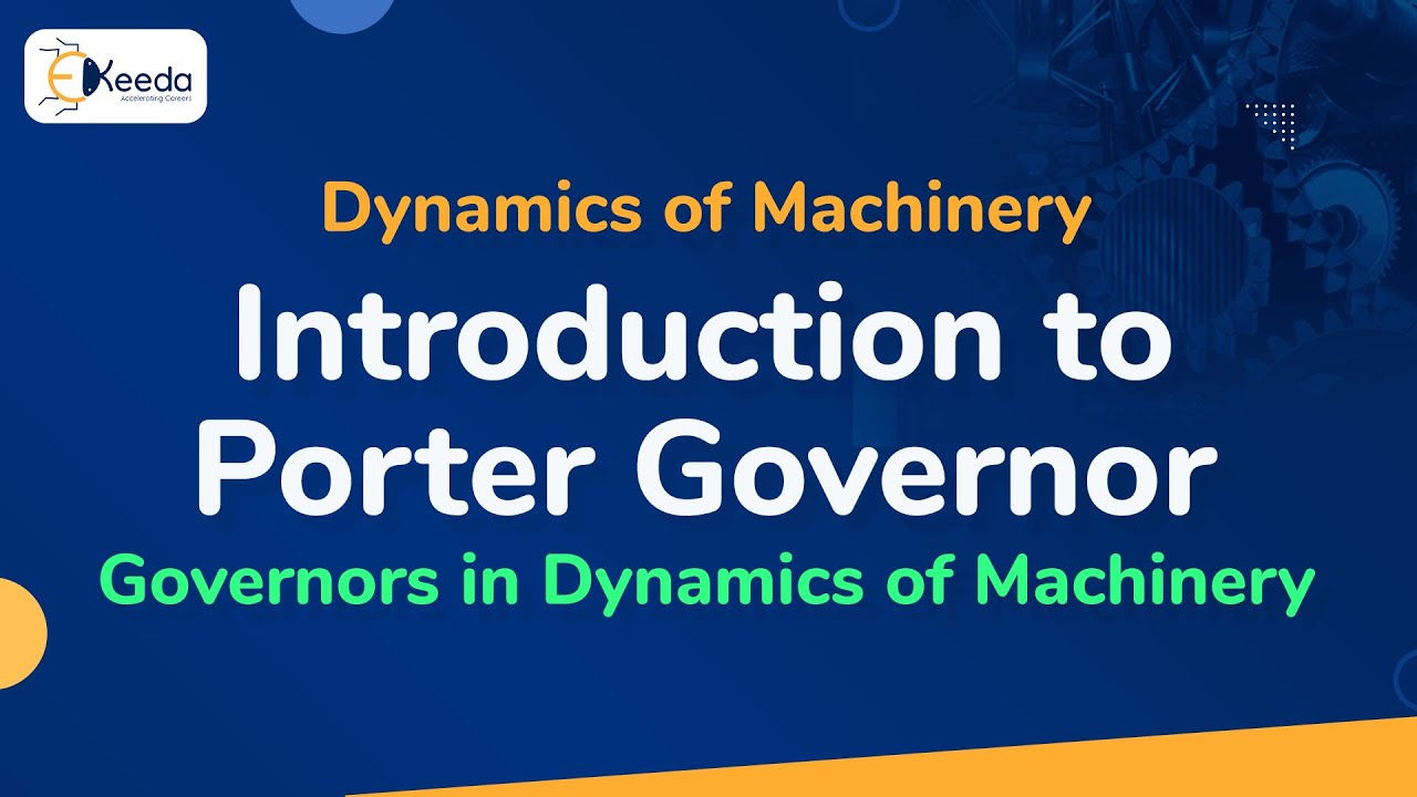 Porter Governor - Governors - Dynamics of Machinery