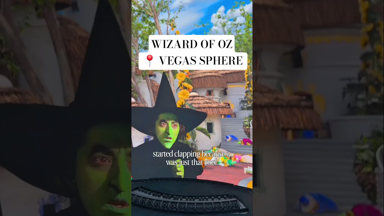 wizard of Oz at vegas sphere worth the hype?