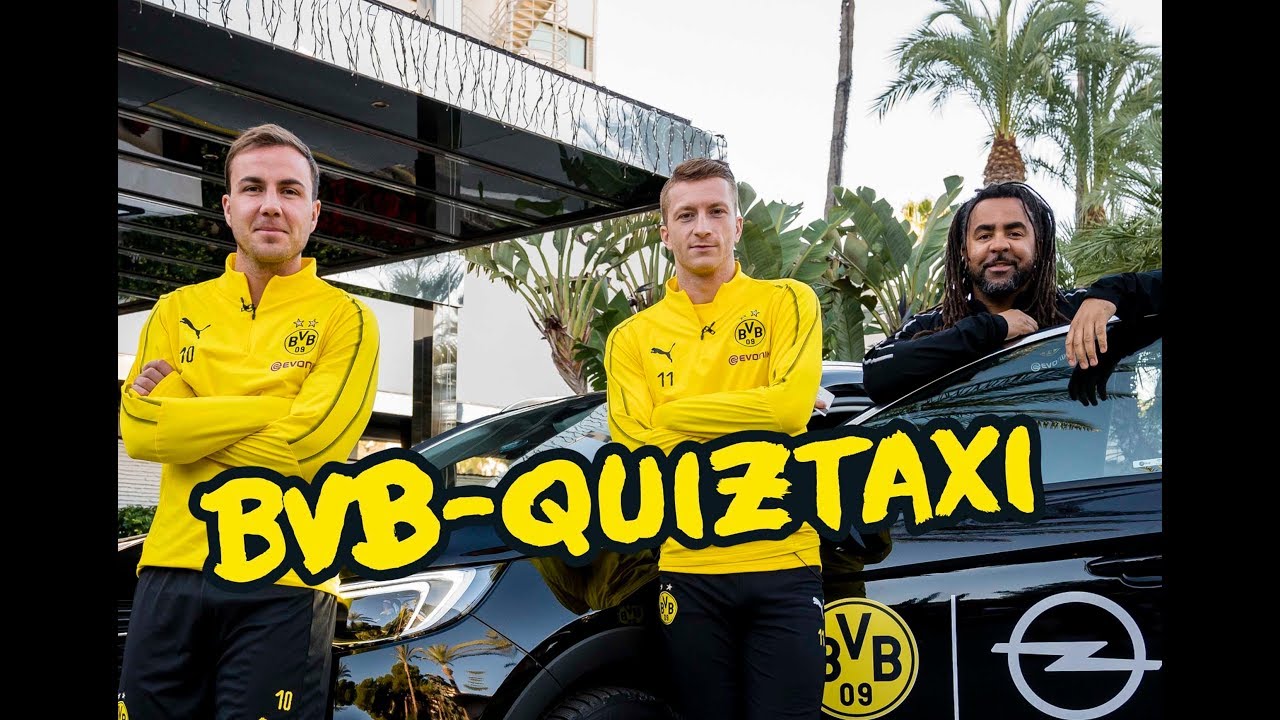 BVB Quiztaxi in Marbella 2019 - Part 1 w/ Reus/Götze, Witsel/Diallo & more!