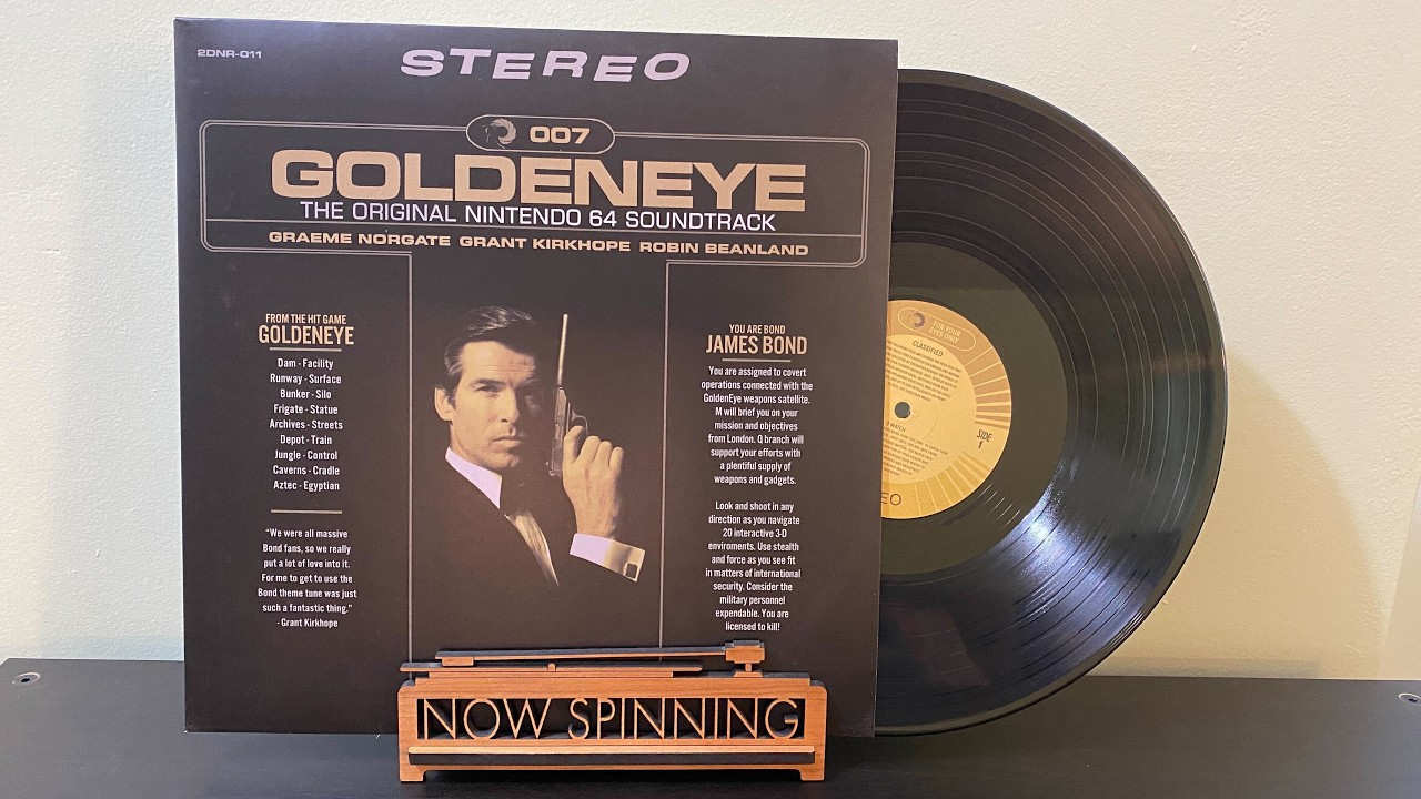 GoldenEye 007 Nintendo 64 Soundtrack Vinyl Rip