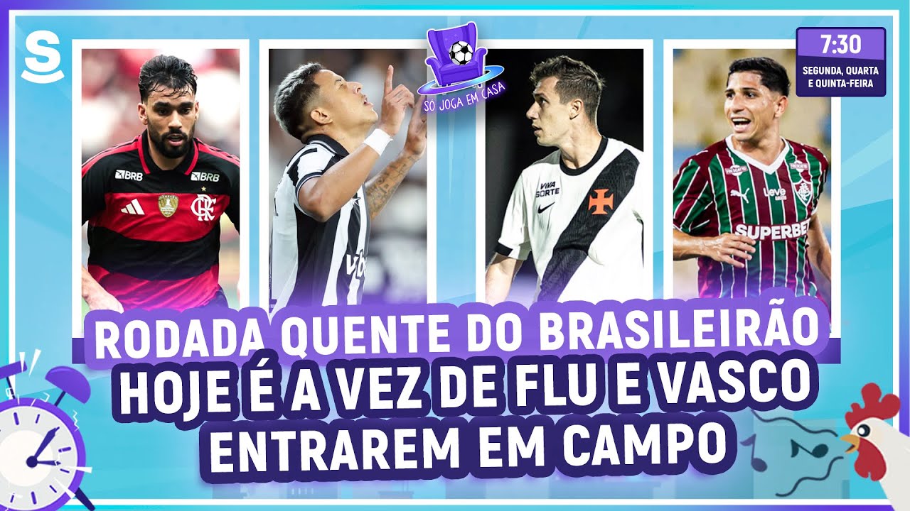 FLAMENGO TROPEÇA EM CASA, BOTA PERDE NO SUL E AQUECIMENTO PARA VASCO E FLU - SÓ JOGA EM CASA #077