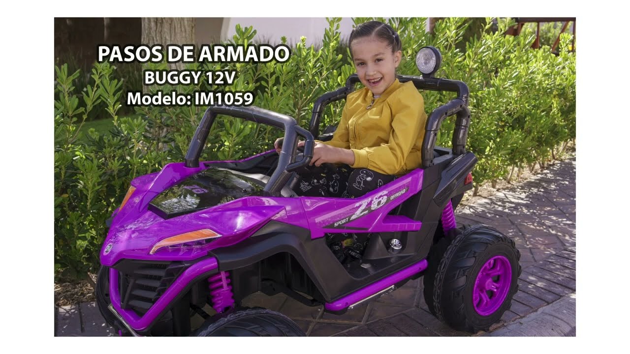 IRONMAX BUGGY MORADO IM1059
