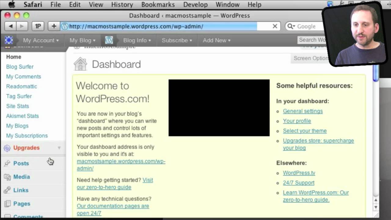 iWeb Alternative: WordPress.com (MacMost Now 566)