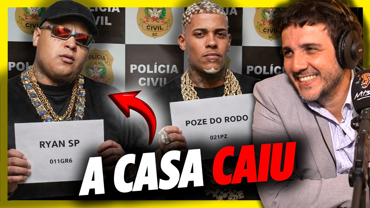 PF PRENDE MC RYAN E POZE DO RODO | Cortes do @MBLiveTV