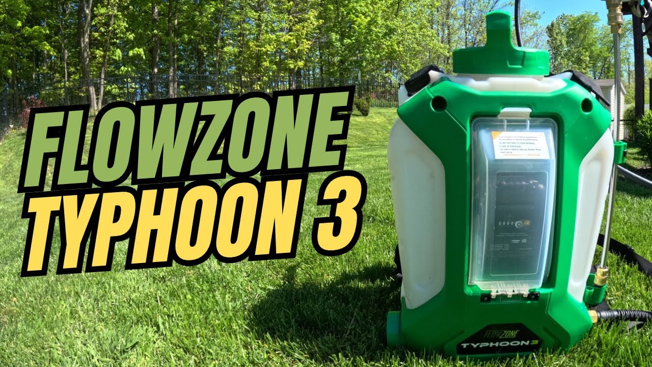 FlowZone Typhoon 3 Review – Most Powerful Backpack Sprayer in 2025?