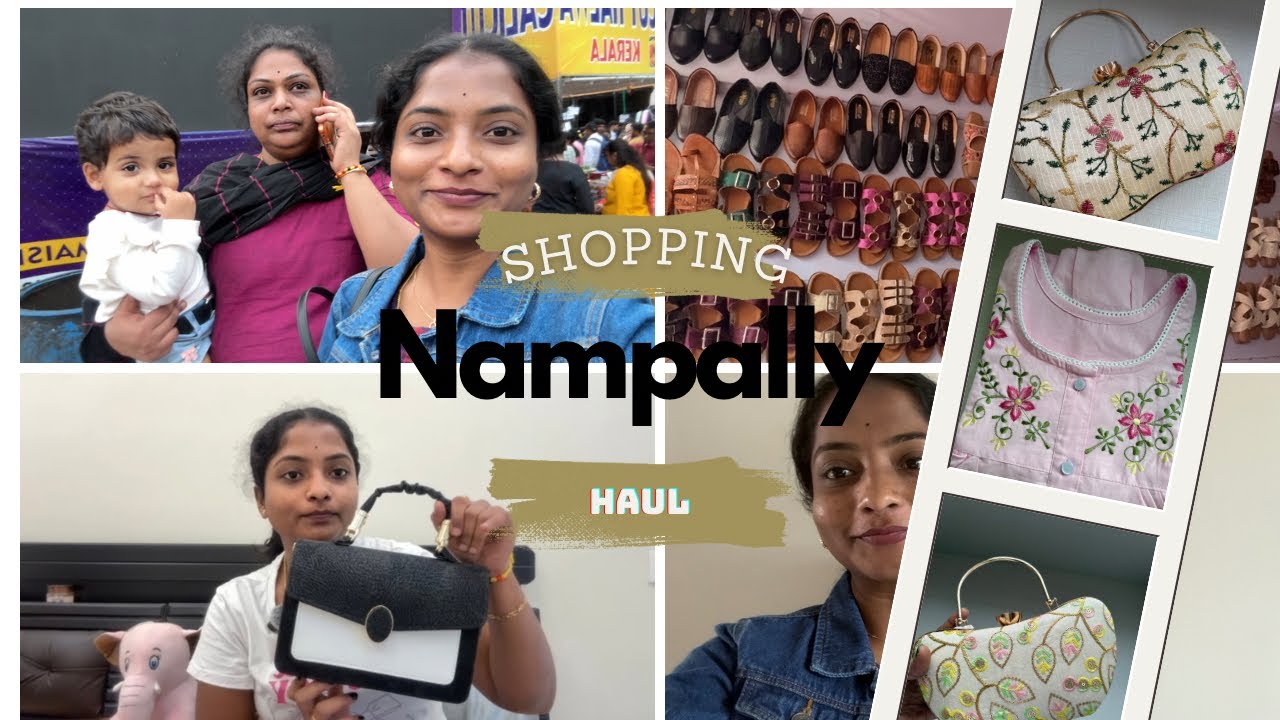 Exploring Nampally Exhibition😯👗