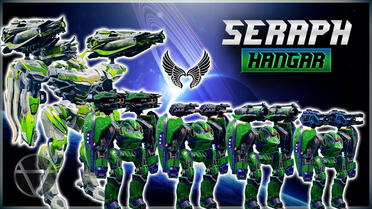 [WR] 🔥 Seraph Theme Hangar – Mk3 Gameplay | War Robots