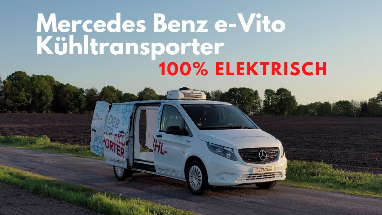 Mercedes-Benz e-Vito K&uuml;hltransporter / K&uuml;hlfahrzeug 100% elektrisch !